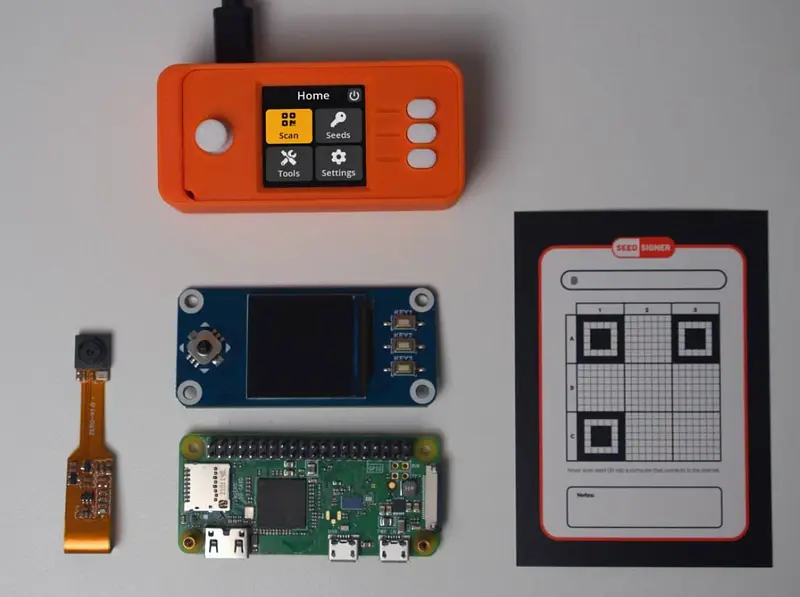 SeedSigner is one of the DIY hardware wallets