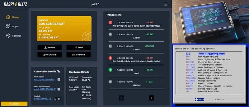 How to set up a Bitcoin Node with RaspiBlitz on a Raspberry Pi 4