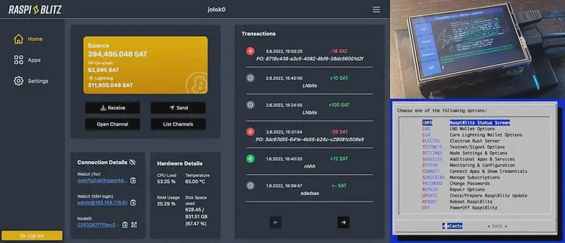 How to set up a Bitcoin Node with RaspiBlitz on a Raspberry Pi 5