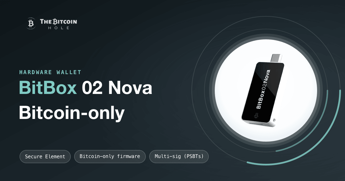 BitBox02 Nova Bitcoin-only Review 2026: Bitcoin Hardware Wallet