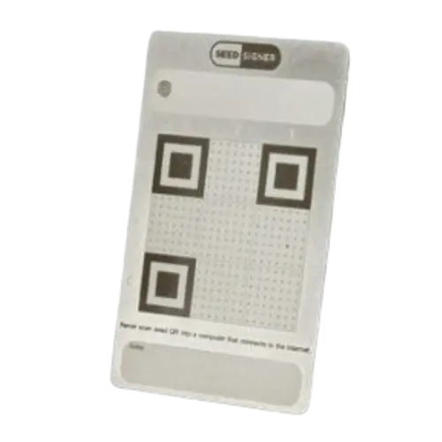Steel QR C12 (Onboarding Card)